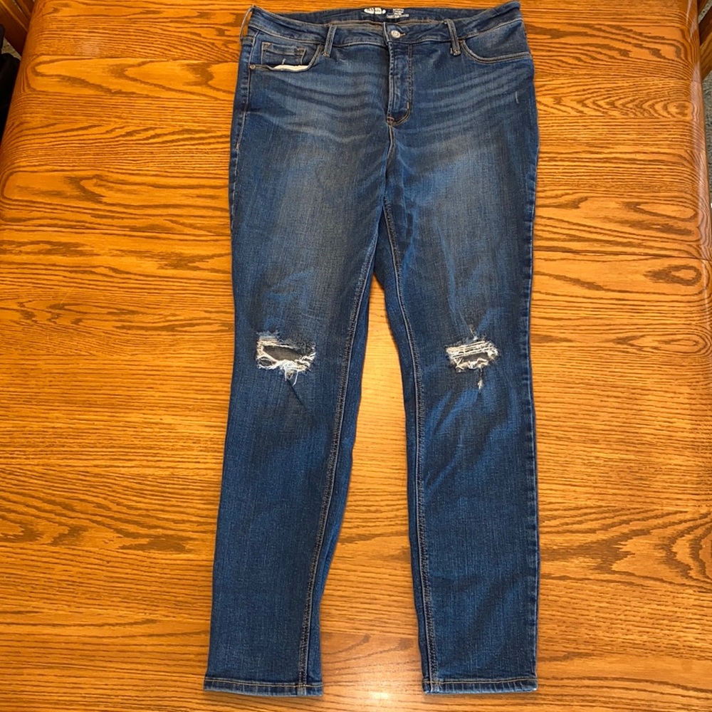 Old Navy- Rockstar Super Skinny High Rise Pants Sz 14